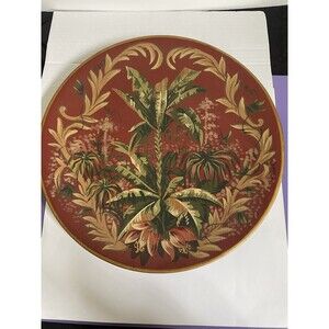 Chinese Red Charger 12’’ Raymond Waites